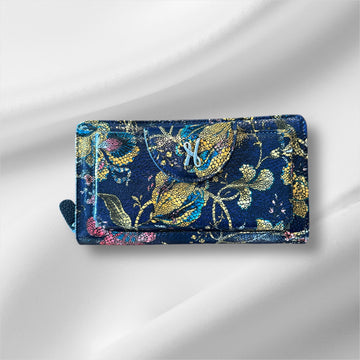 Leather wallets with phone pocket