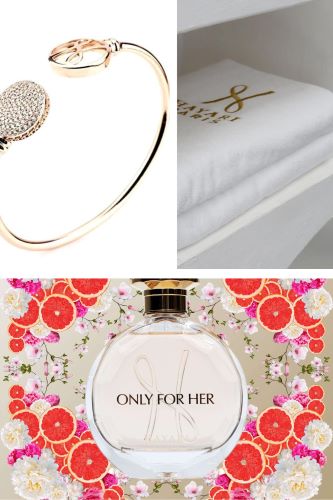 Only for her 100ml/Rose Gold Bracelet/Towel